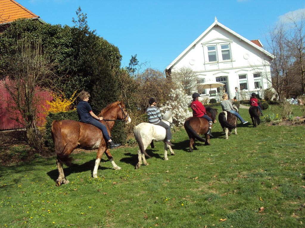 Harrierwurp Farm Stay Hof Auf Der Wurp מראה חיצוני תמונה